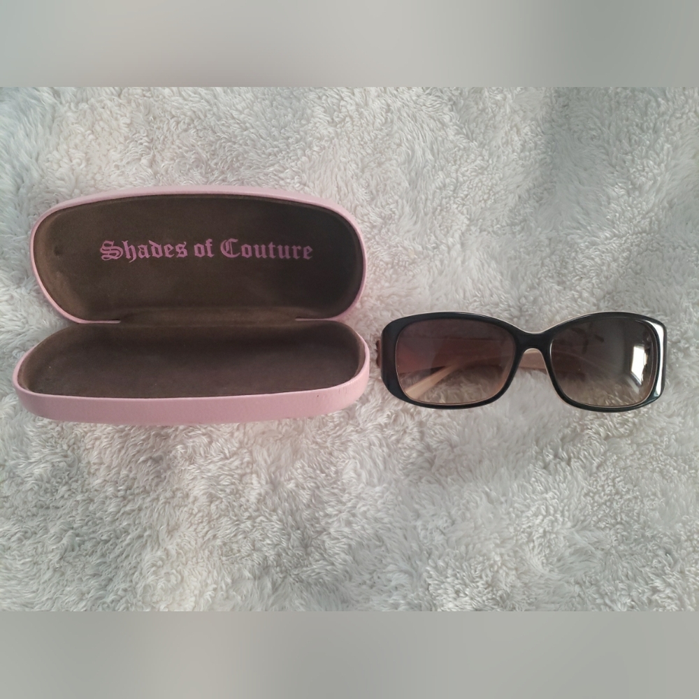 Vintage Juicy Couture Brown/Pink Sunglasses